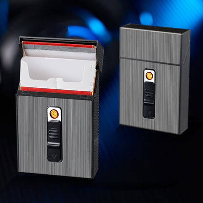 🔥Zigarettenetui mit Feuerzeug