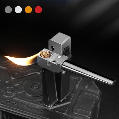 ⏳Begrenzter Rabatt von 50 %💥Aufblasbares Pfeifenfeuerzeug mit schräger Flamme und Doppelfunktion