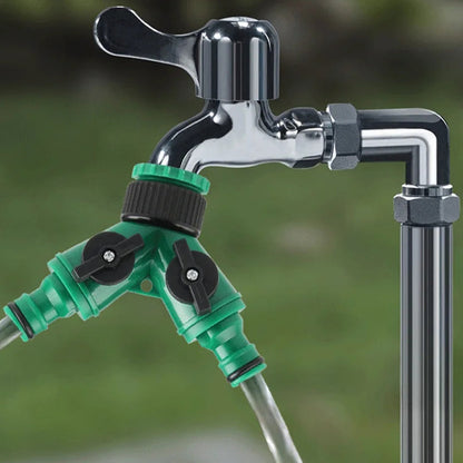 Zwei-Kopf-Wasserhahn-Splitter