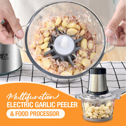 ⚡Nur für kurze Zeit: 45% Rabatt + ✈️ Kostenloser Versand – Multifunktionaler elektrischer Knoblauchschäler & Küchenmaschine