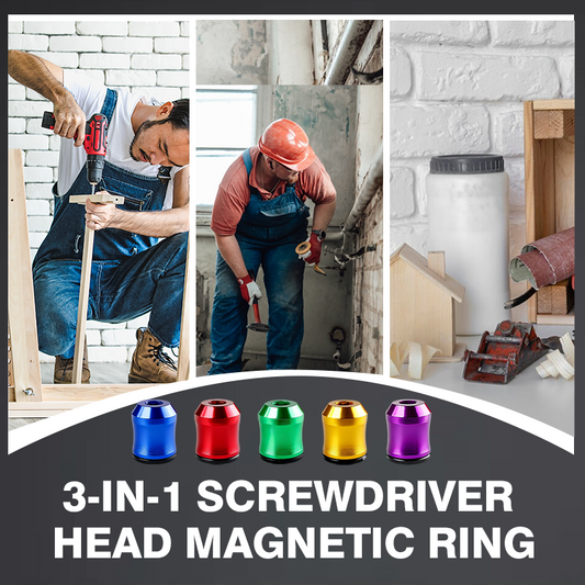 🛠️ KAUFE 3, ERHALTE 2 GRATIS! ⚡ 3-in-1 Magnet-Bitring – Schneller Wechsel, Starker Halt & Tragbar 🧲