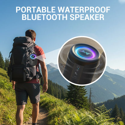 Tragbarer wasserdichter Bluetooth-Lautsprecher