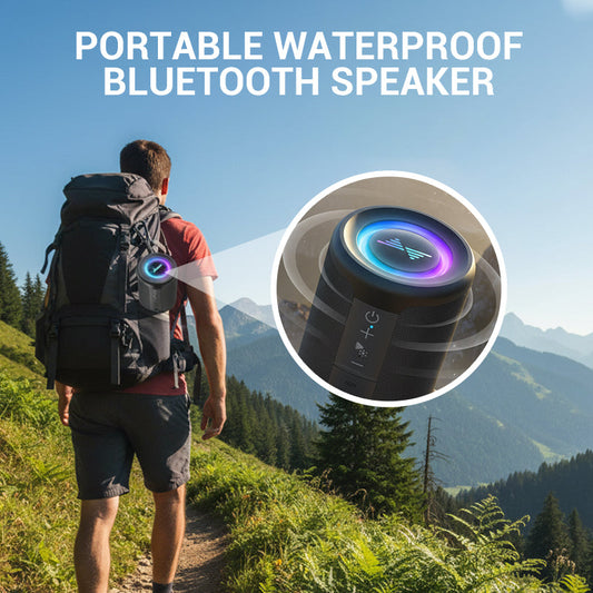 Tragbarer wasserdichter Bluetooth-Lautsprecher