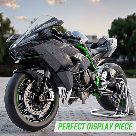 🏍️1:9 H2R Motorradmodell aus Legierung
