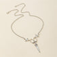 ✨ Elegante Schwalben- & Scheren-Symbol Halskette ✨