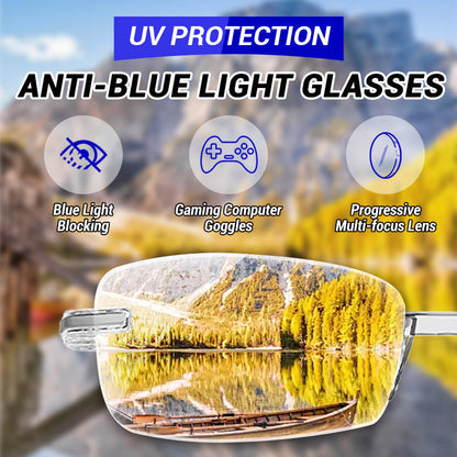 👓 JETZT 50 % RABATT! 💙 Blaulichtfilterbrille – reduziert die Belastung der Augen, stilvolles Gestell und leicht für den ganzen Tag 🖥️✨