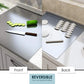 🔥50 % Rabatt🔥Must‑Have Cooking Tool！🥩🥦Safer, Cleaner & More Convenient!💥304 Stainless Steel Cutting Board