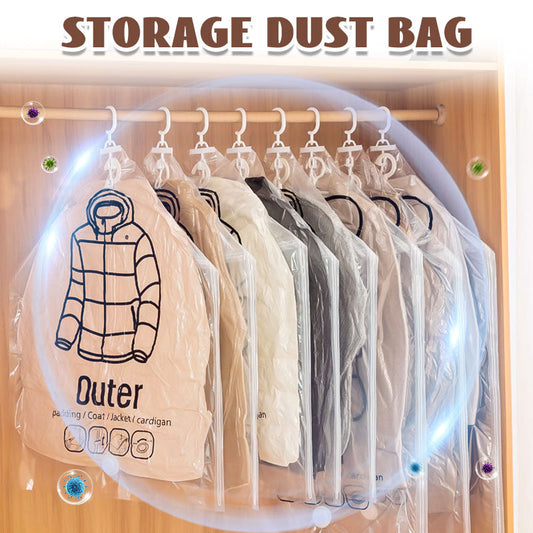 💎 50% RABATT! 💎 Hängende Vakuum-Aufbewahrungsbeutel – Keine Pumpe Nötig, Wiederverwendbar & Staubdicht 👚🗄️
