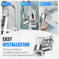 🚰 50% RABATT! 🔄 Universelles Wasserhahn-Filterdüsen-Set – 720° Drehbar – 2 Strahlarten, Integrierter Filter & Einfache Montage 💧