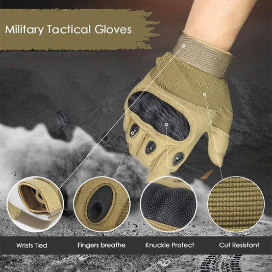 🪖 50 % RABATT! ⚔️ Taktische Militärhandschuhe – rutschfest, schnittfest und mit Touchscreen-Funktion ✋