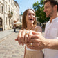 Einstellbares Paar-Ring-Set