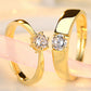 Einstellbares Paar-Ring-Set