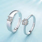 Einstellbares Paar-Ring-Set