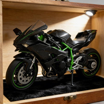 🏍️1:12 Motorradmodell mit Licht- und Soundeffekten
