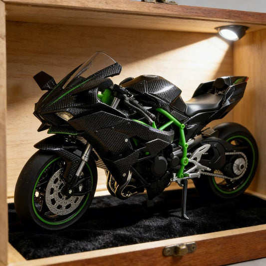 🏍️1:12 Motorradmodell mit Licht- und Soundeffekten