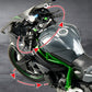 🏍️1:12 Motorradmodell mit Licht- und Soundeffekten