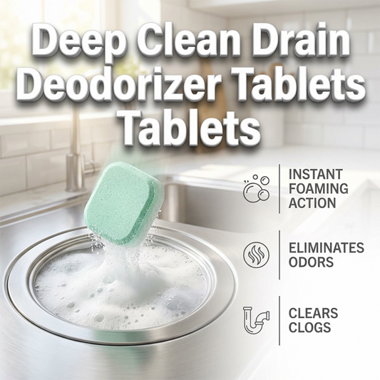 🎁 Nur für kurze Zeit 50% Rabatt✨Brausetabletten zur Geruchsneutralisierung von Abwasserkanälen