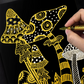 Wasserfeste, schnell trocknende Metallic-Marker