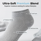🔥50 % Rabatt 🎁Atmungsaktive, antibakterielle Herren-Knöchelsocken🍃Schweißableitend und geruchshemmend für ganztägigen Tragekomfort