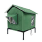 🐱 50% RABATT!🔥🏠 Wasserdichtes Outdoor-Katzenhaus – erhöht, zerlegbar & klappbar – ideal für verwilderte Katzen, Garten & Balkon – wetterfest & flexibel🐾💤