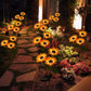 🔥 NUR KURZE ZEIT: -50% ⏳ Solar Sonnenblumen Lichter 🌻 75 cm – romantische Gartenbeleuchtung ganz ohne Strom 💡