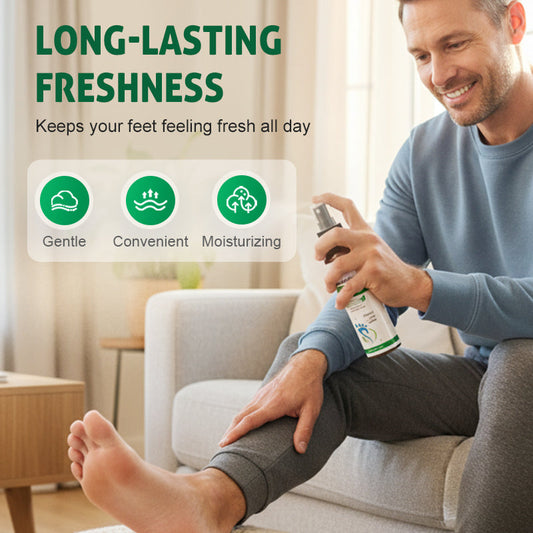 ⏰🎁 Tragbares Erfrischungsspray für Füße & Schuhe
