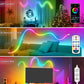 🎄🌟50% RABATT 🌈Smarta, fjärrstyrda och flexibla RGB LED-ljusslingor med musikkontroll🎵