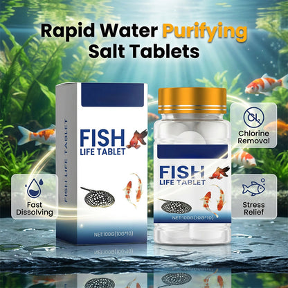 ⏰🎁 Aquarium-Konditionierungs-Salztabletten