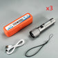 Multifunktionale LED-Taschenlampe mit Zoomfunktion