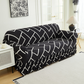 🛋️ Elastischer Sofabezug mit Volant – Bedruckter, rutschfester Schutzbezug gegen Schmutz und Flecken