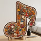 📢📢50 % Rabatt!!🥳💞 50K+ VERKAUFT! ⚡🧩Holzpuzzle in Form einer Musiknote