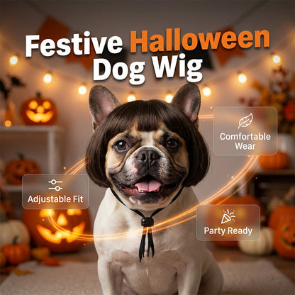🎉 Festliche Hundeperücke
