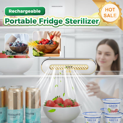 Wiederaufladbarer tragbarer Kühlschrank-Sterilisator