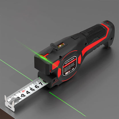 📢📢50% RABATT!! ⏰2-in-1 Maßband mit Laserführung