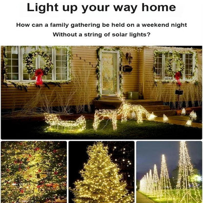 🎁 50 % Rabatt – Solare dekorative Lichterkette 🏠 Die perfekte Gartendekoration für eine gemütliche Atmosphäre