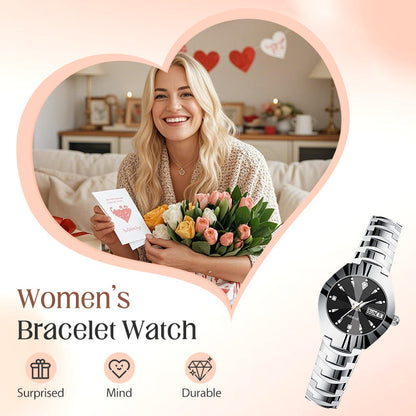 🔥 Heute -50 %! ⌚ Elegante wasserbeständige Damenuhr