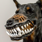 🎃 JETZT 50 % RABATT! 🐶 Realistische Halloween-Hundemaulkorb-Verkleidung – gruselige blutige Reißzähne, verstellbares lustiges Cosplay-Zubehör für Halloween-Partys