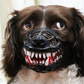 🎃 JETZT 50 % RABATT! 🐶 Realistische Halloween-Hundemaulkorb-Verkleidung – gruselige blutige Reißzähne, verstellbares lustiges Cosplay-Zubehör für Halloween-Partys