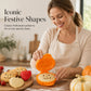 🎃 Halloween-Sonderangebot! 🔥 Diese Teigform darf nicht fehlen! 🍰  Handliche Halloween-Teigform für Pasteten