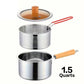 🍳 50% RABATT!✨ Multifunktionaler 304 Edelstahl-Frittiertopf – Ideal zum Braten, Frittieren & Kochen 🥘