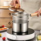 🍳 50% RABATT!✨ Multifunktionaler 304 Edelstahl-Frittiertopf – Ideal zum Braten, Frittieren & Kochen 🥘