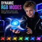 🌀 Leuchtender Shuriken-Prop – LED-Spirale mit Rotationseffekt ✅