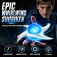 🌀 Leuchtender Shuriken-Prop – LED-Spirale mit Rotationseffekt ✅