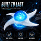🌀 Leuchtender Shuriken-Prop – LED-Spirale mit Rotationseffekt ✅