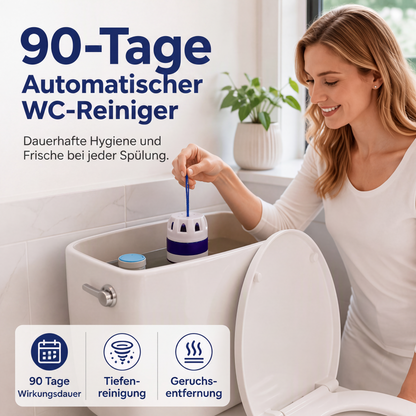 🚽 Automatischer WC-Reiniger – Langanhaltende Reinigungstabletten mit frischem Duft 🌿
