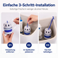 🚽 Automatischer WC-Reiniger – Langanhaltende Reinigungstabletten mit frischem Duft 🌿