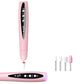 2-in-1 Elektrische Nagelfräse mit UV-Gellampe – Tragbares Maniküre- & Pediküre-Set