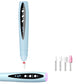 2-in-1 Elektrische Nagelfräse mit UV-Gellampe – Tragbares Maniküre- & Pediküre-Set
