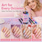 💅 24-farbige Nagelkunststifte mit zwei Spitzen – Einfache DIY-Nageldesigns