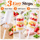 🍰 Lustige Cake-Push-Pop-Formen